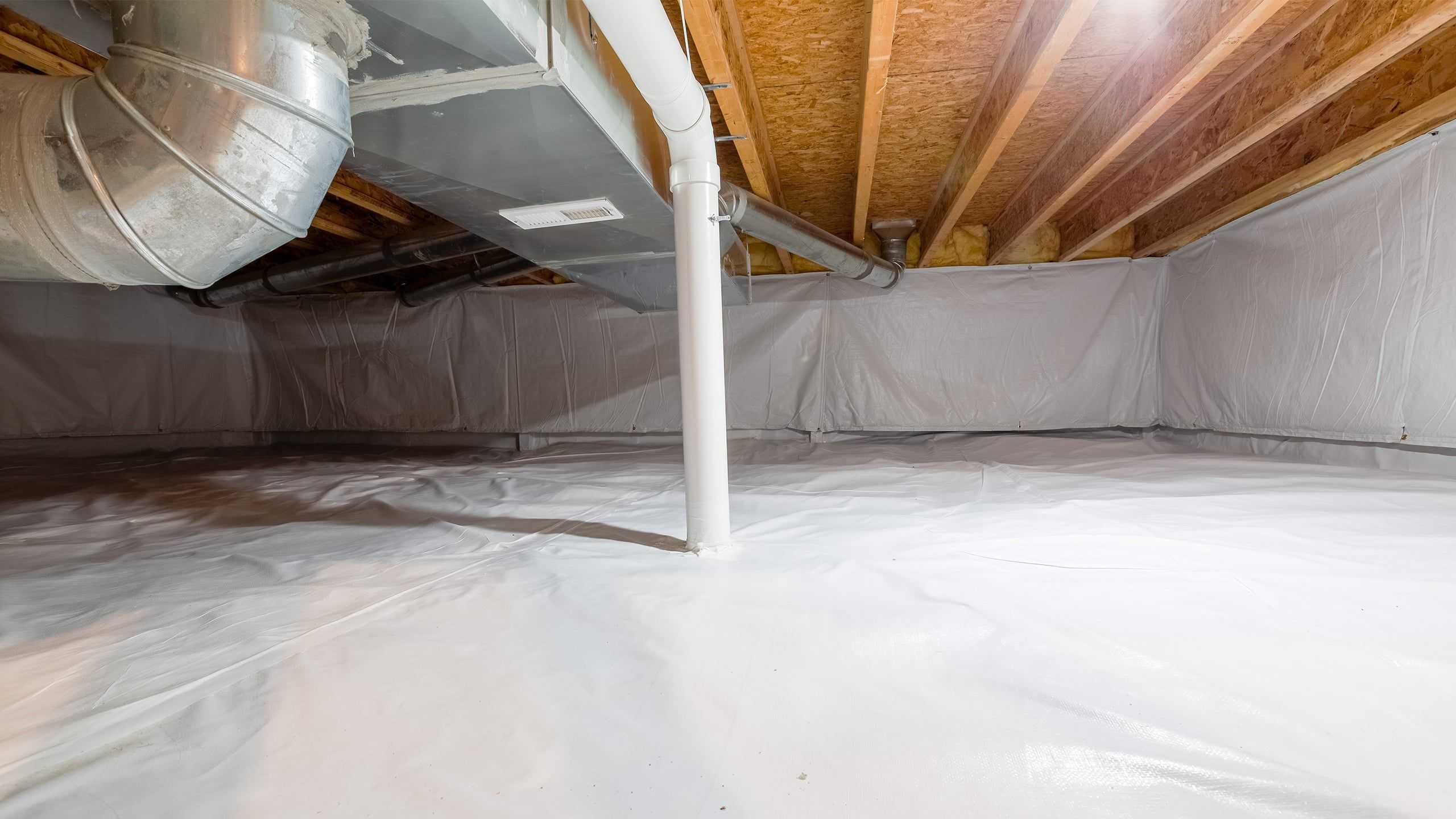 moisture barrier in a home